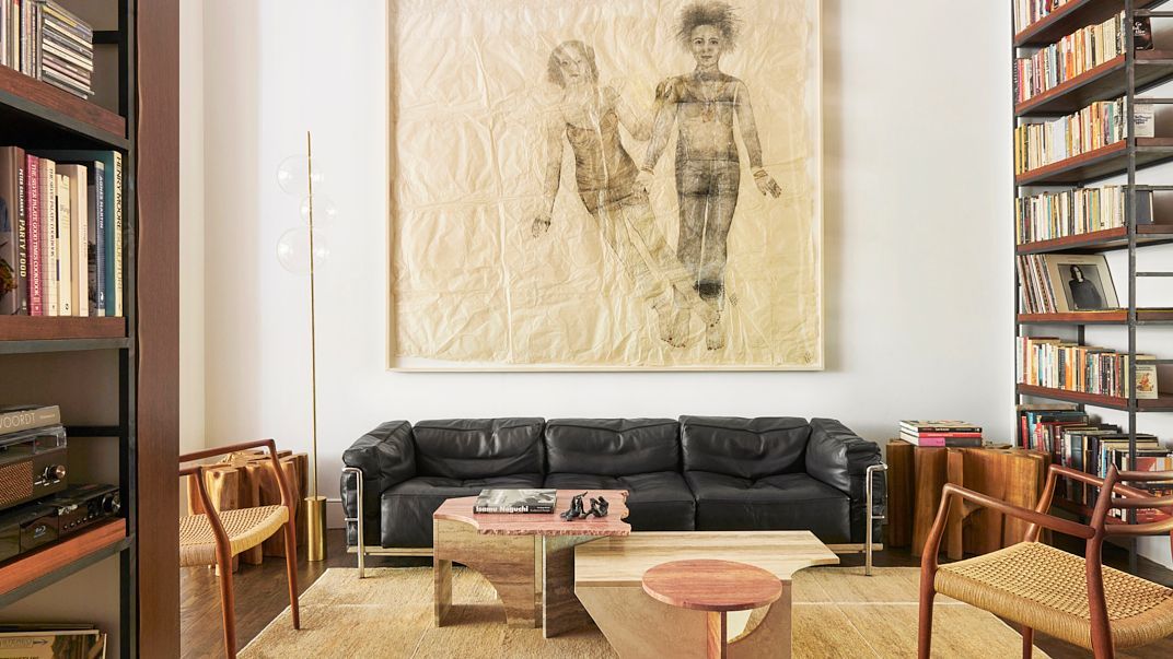 Ippolita Rostagno位于布鲁克林的住宅丨美国纽约丨未明确提及整体设计方,部分单品有设计师-3