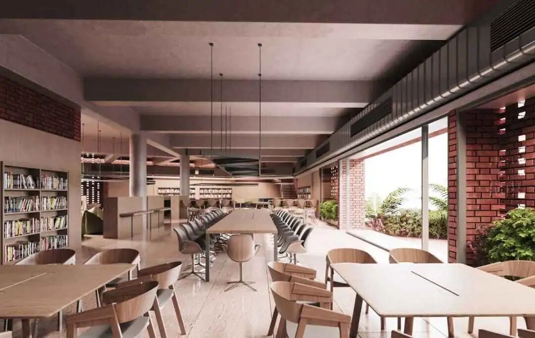 昌迪加尔大学学生中心（昌迪加尔大学D  6大楼）丨印度昌迪加尔-55