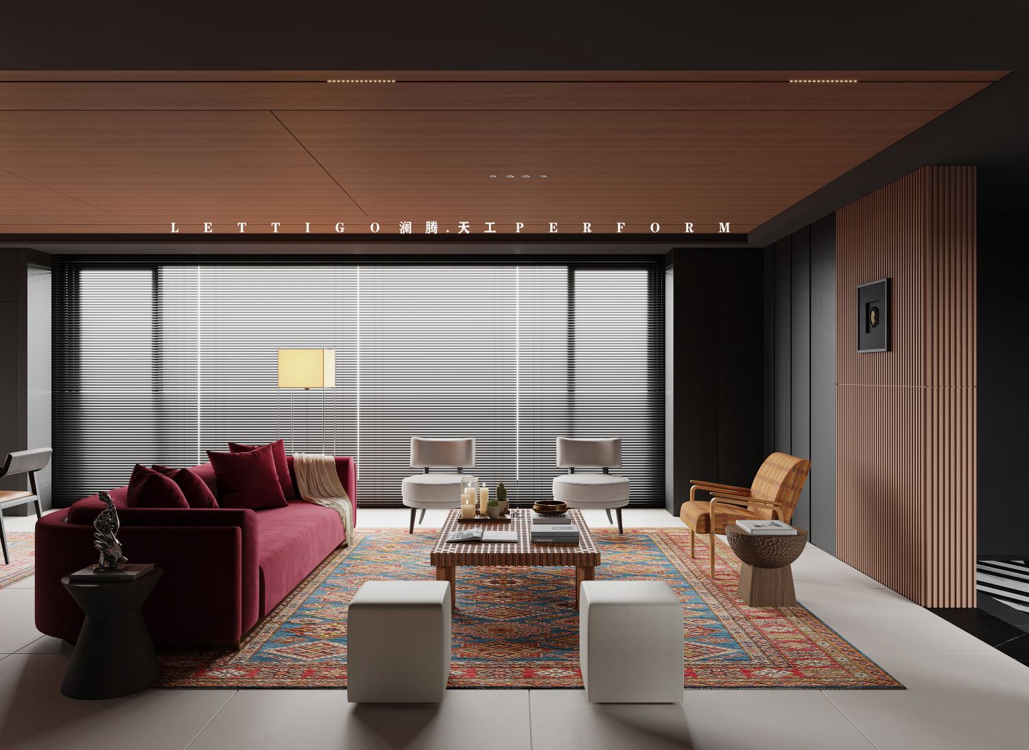 暗夜黑与复古红的碰撞，还有一丝异域风情的味道-2