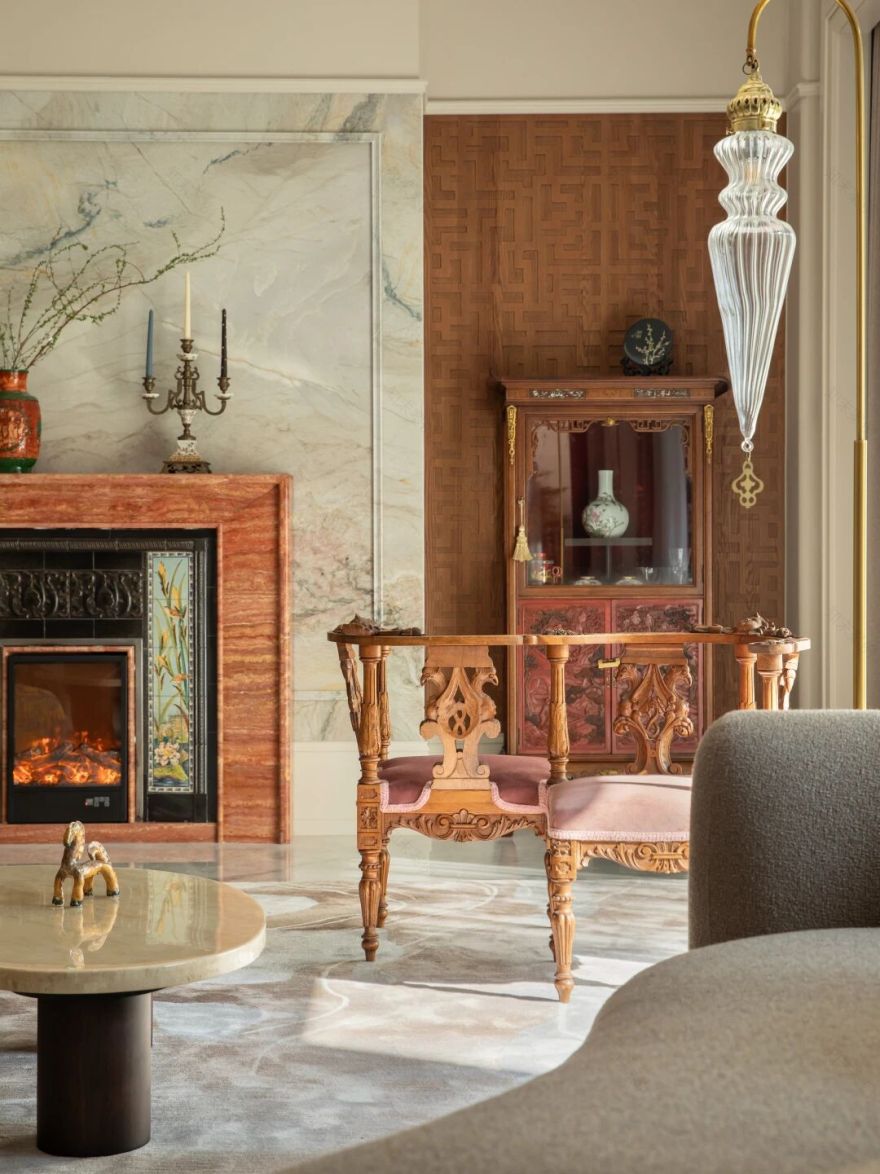 袁杰设计杭州宋式合院改造项目丨中国杭州丨尚层别墅装饰杭州分公司-15