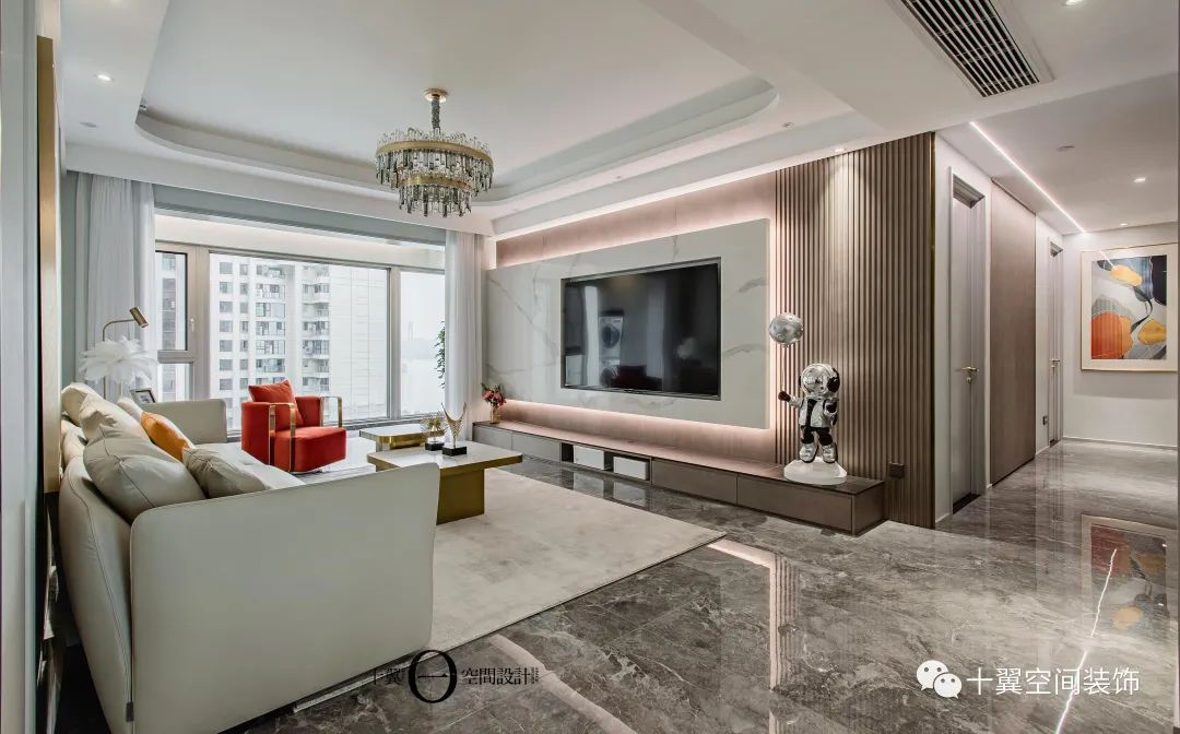现代简约风家居设计丨中国宜昌丨十翼空间装饰-15