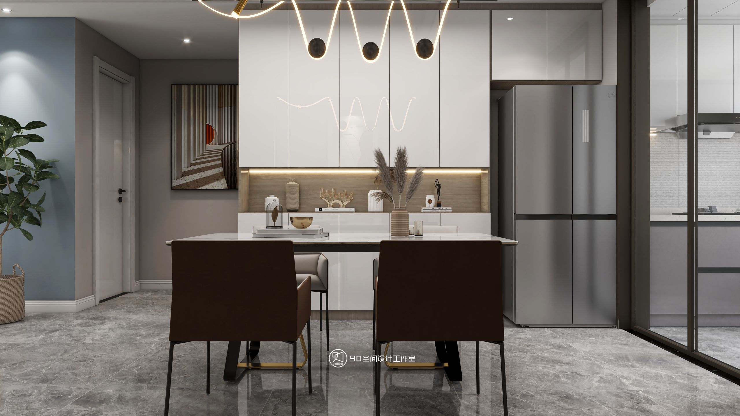 北欧风格清新家居设计-9