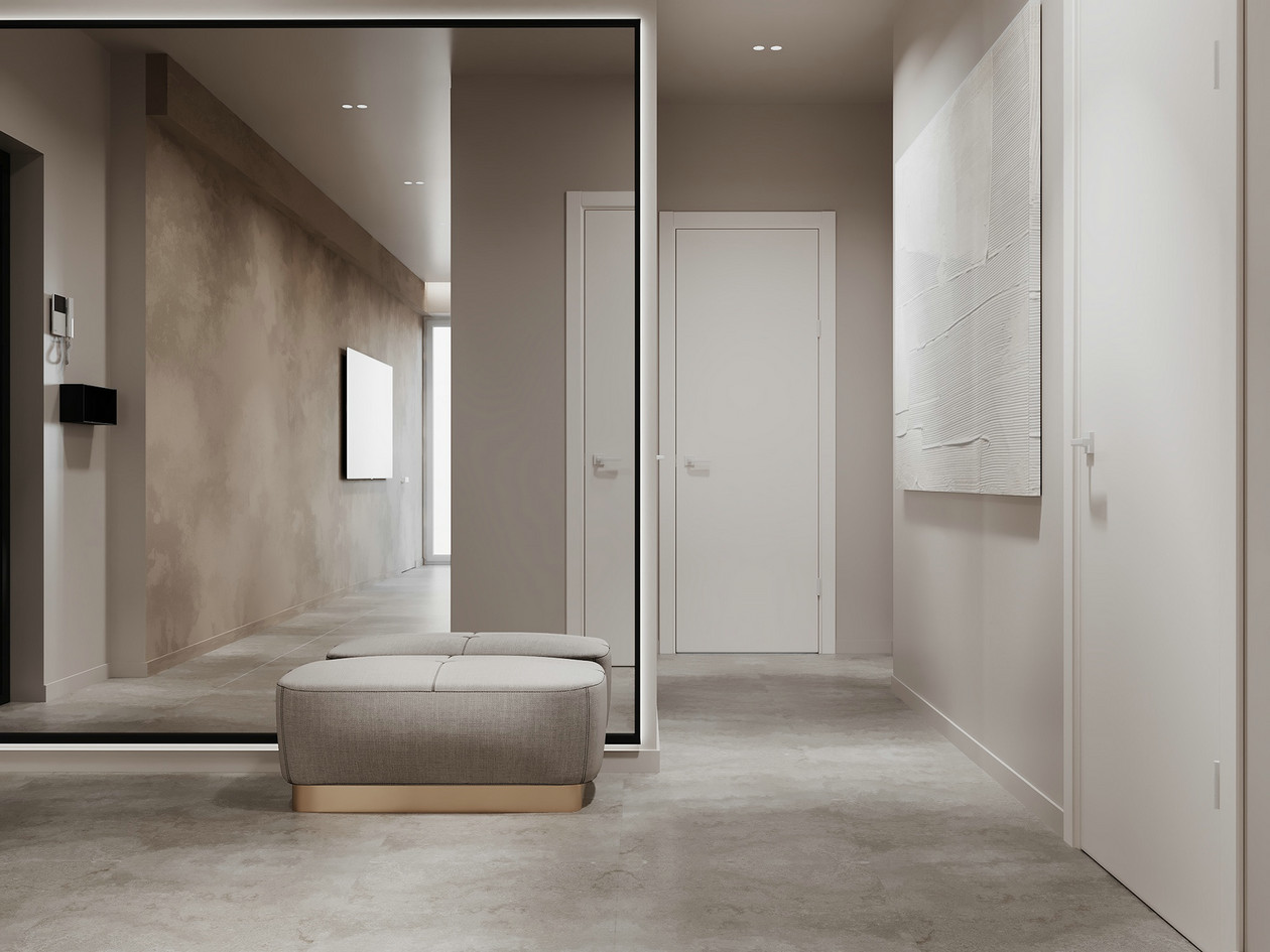 高级灰色系公寓设计-0