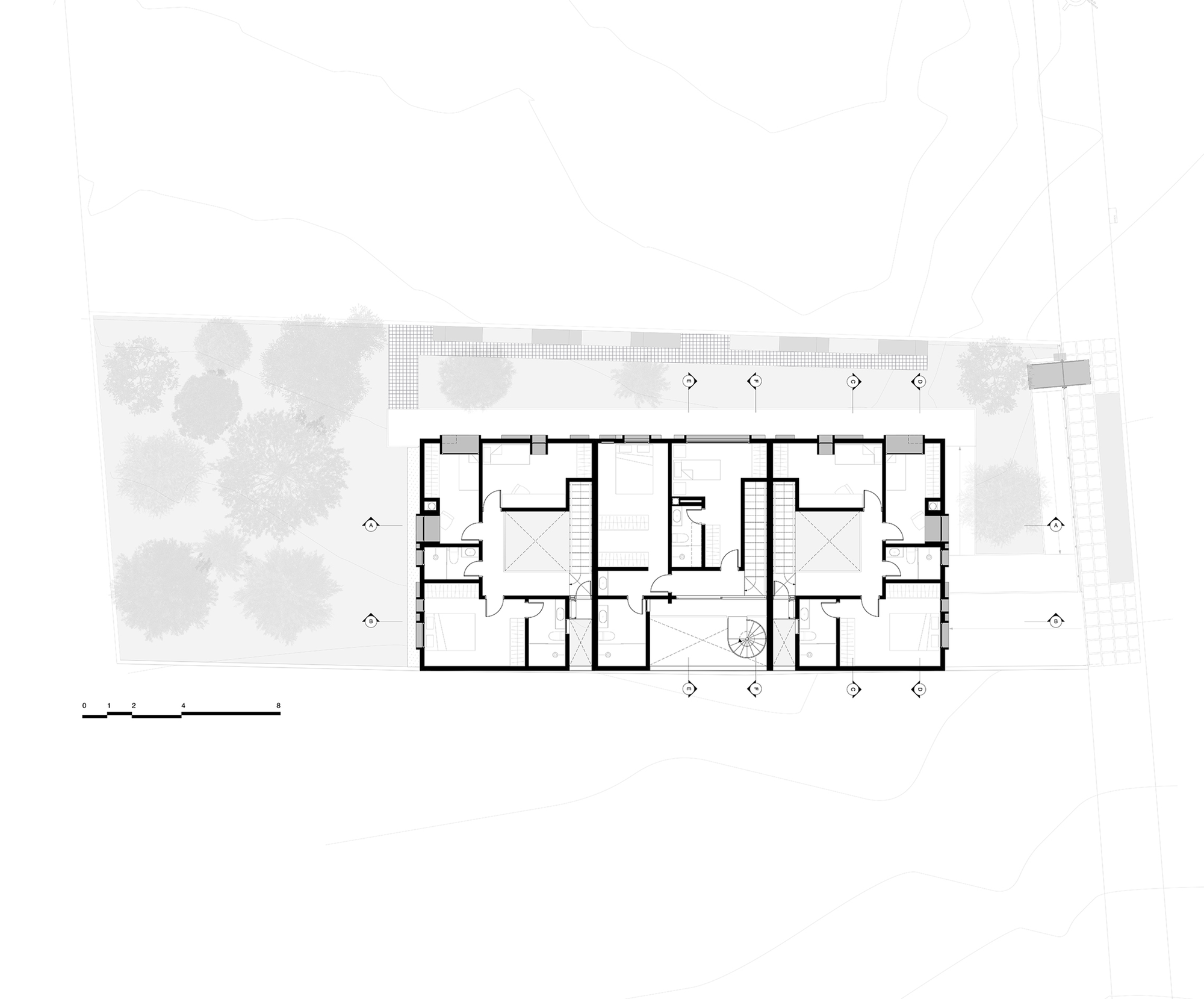 巴西立方体住宅楼 | 绿色街区的独立设计-39