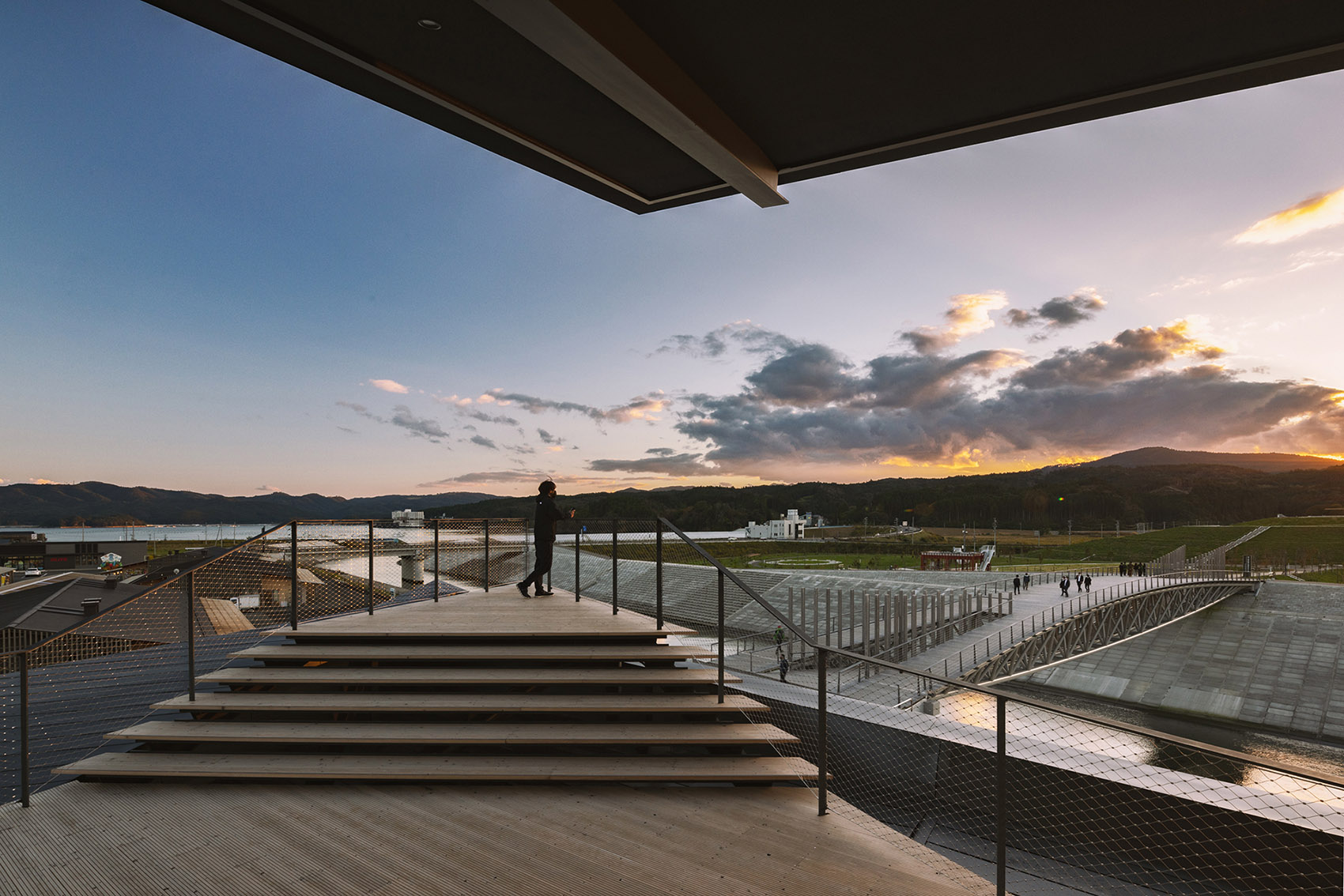 日本宫城县道之驿 Sansan 南三陆丨隈研吾建筑都市设计事务所-28