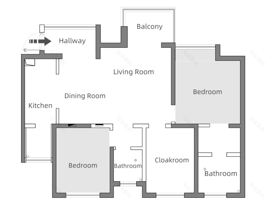 光与影的邂逅 · 现代北欧风格家居设计丨中国西安丨泽一软装,泽木制造-19