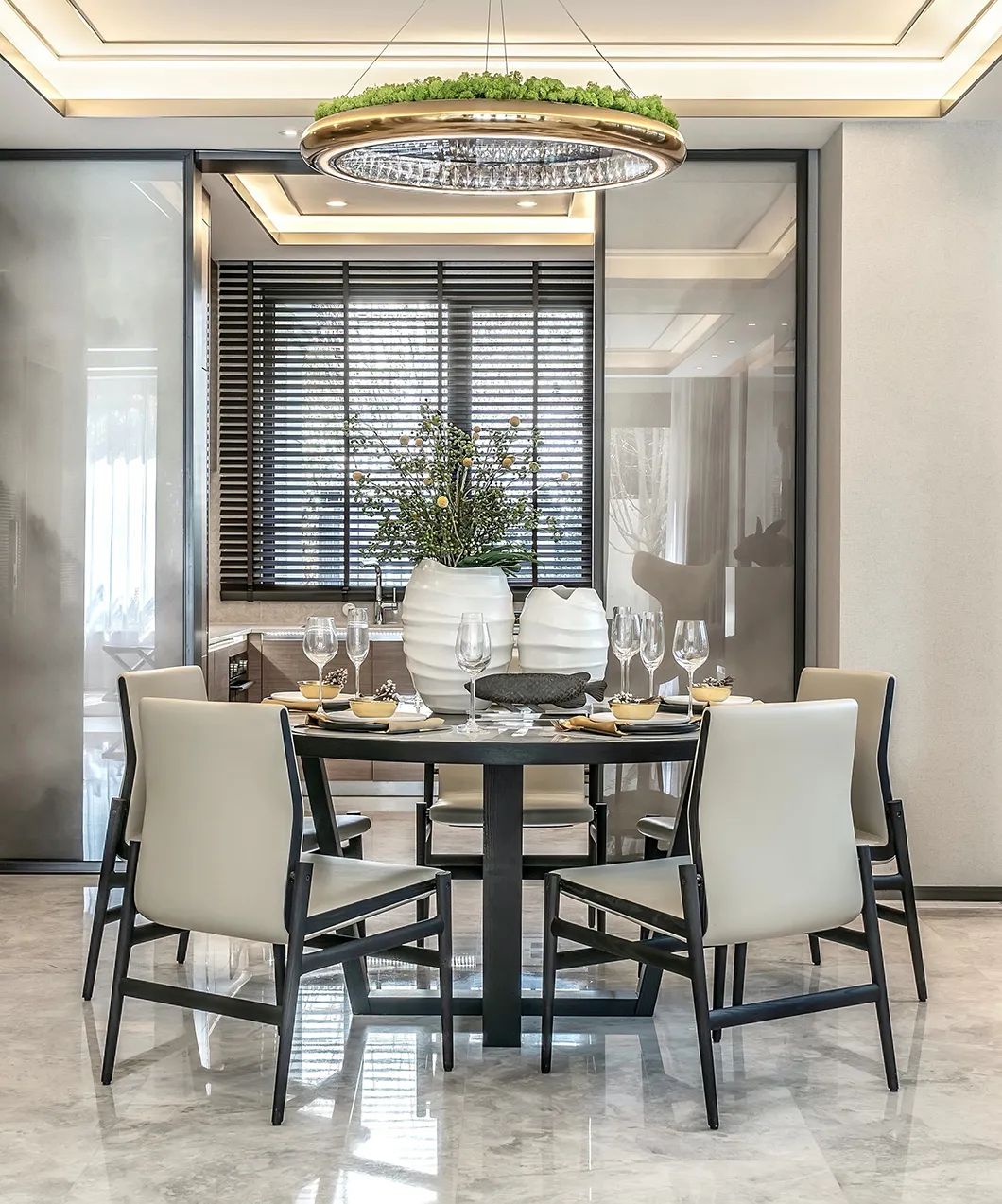 天津上东金茂府叠拼，演绎新中式别墅美学-16