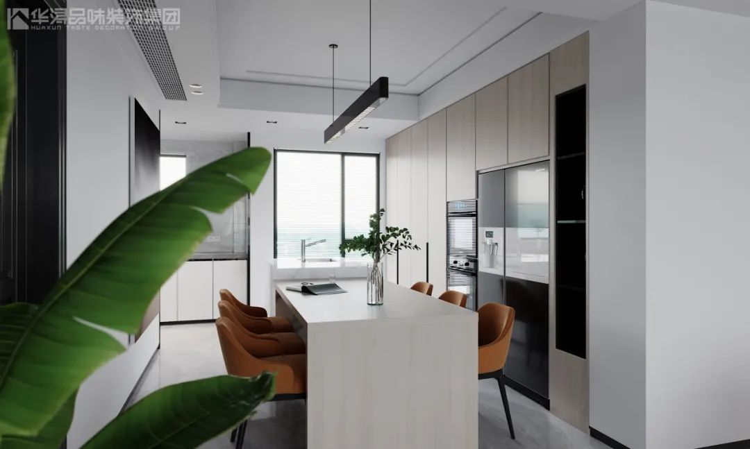 240m²现代风复式,四口之家的空间共性探索-20