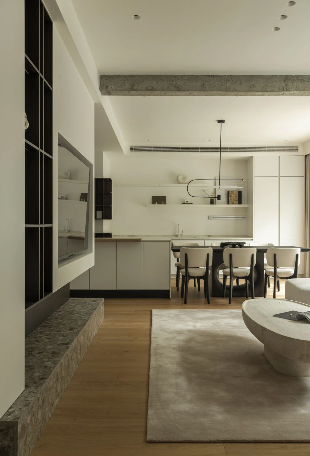 天津360㎡光影雅宅丨中国天津丨营造清美空间设计有限公司-14