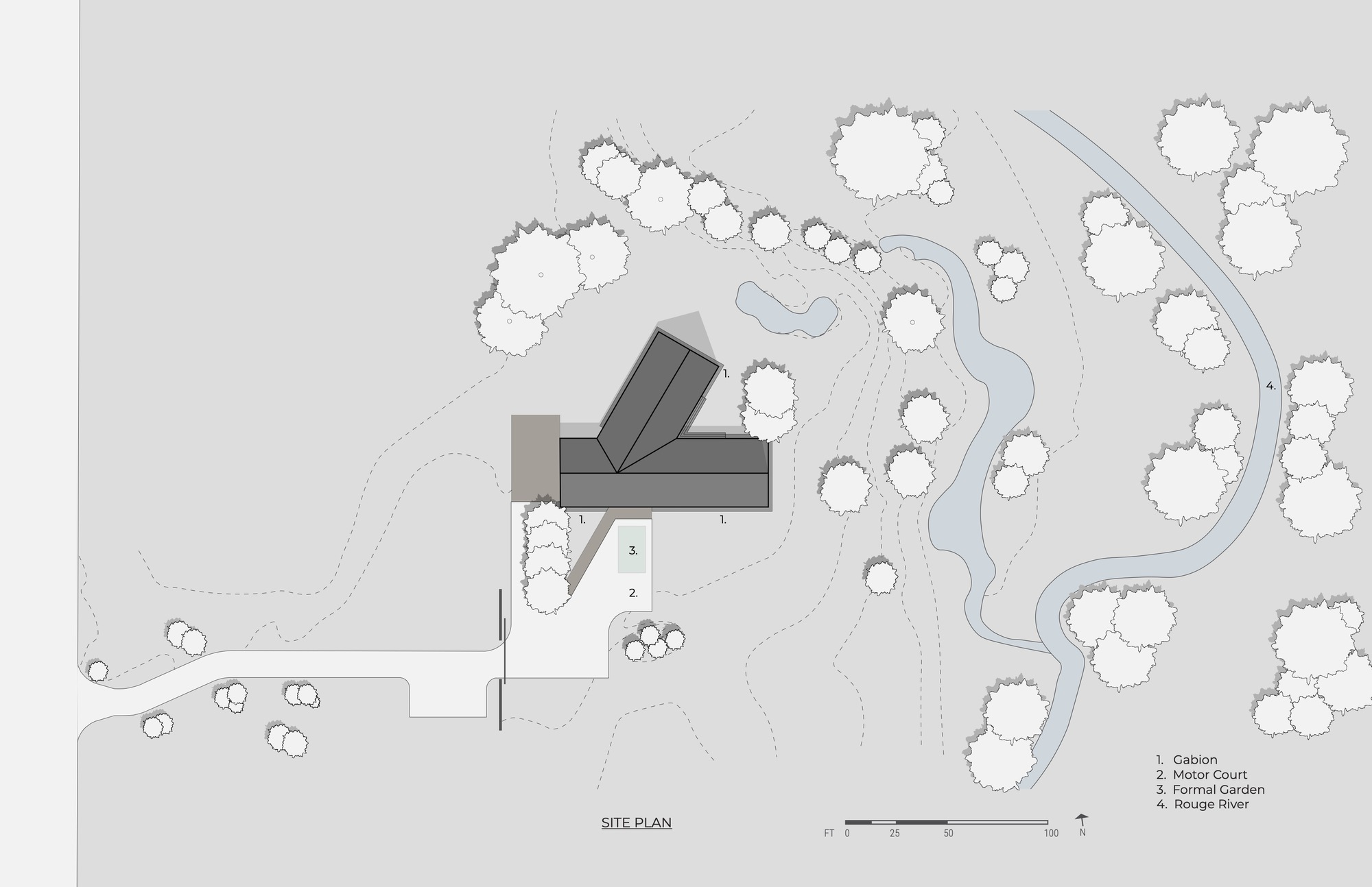 湖畔住宅丨美国底特律丨Disbrow Iannuzzi-35