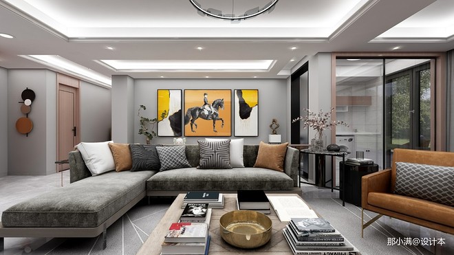 嘉兴御品公馆底跃（现代简约）A户型装修丨中国嘉兴-11