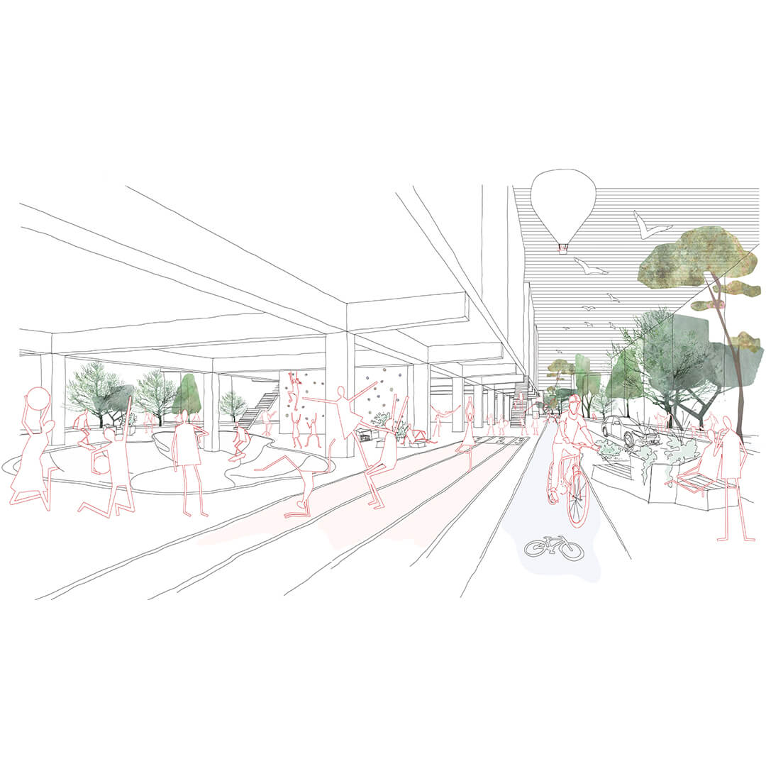 Milbertshofen城市宜居性改造项目丨德国慕尼黑丨Sam Hosseini,Laura Fleischhacker-15