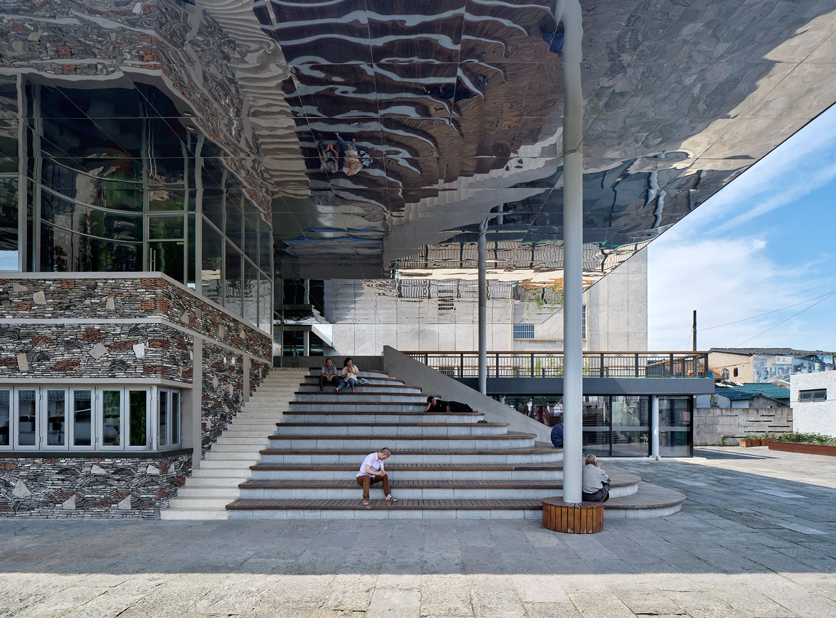 绍兴齐贤下方桥城市书房丨中国绍兴丨以靠建筑-13