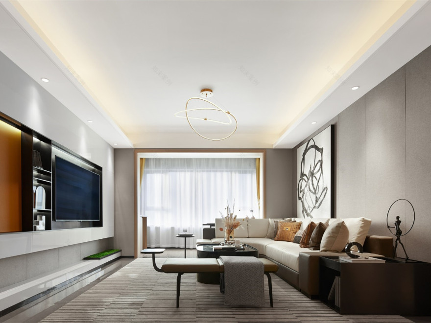 安阳云顶样板间丨中国安阳丨石间设计-3