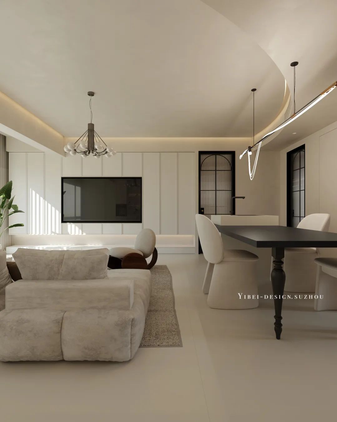 越纯粹越美丨家装设计丨中国苏州丨YIBEI DESIGN-4