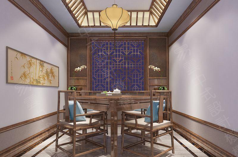 常州320㎡新中式品香会所 | 禅意与现代简约的融合-12