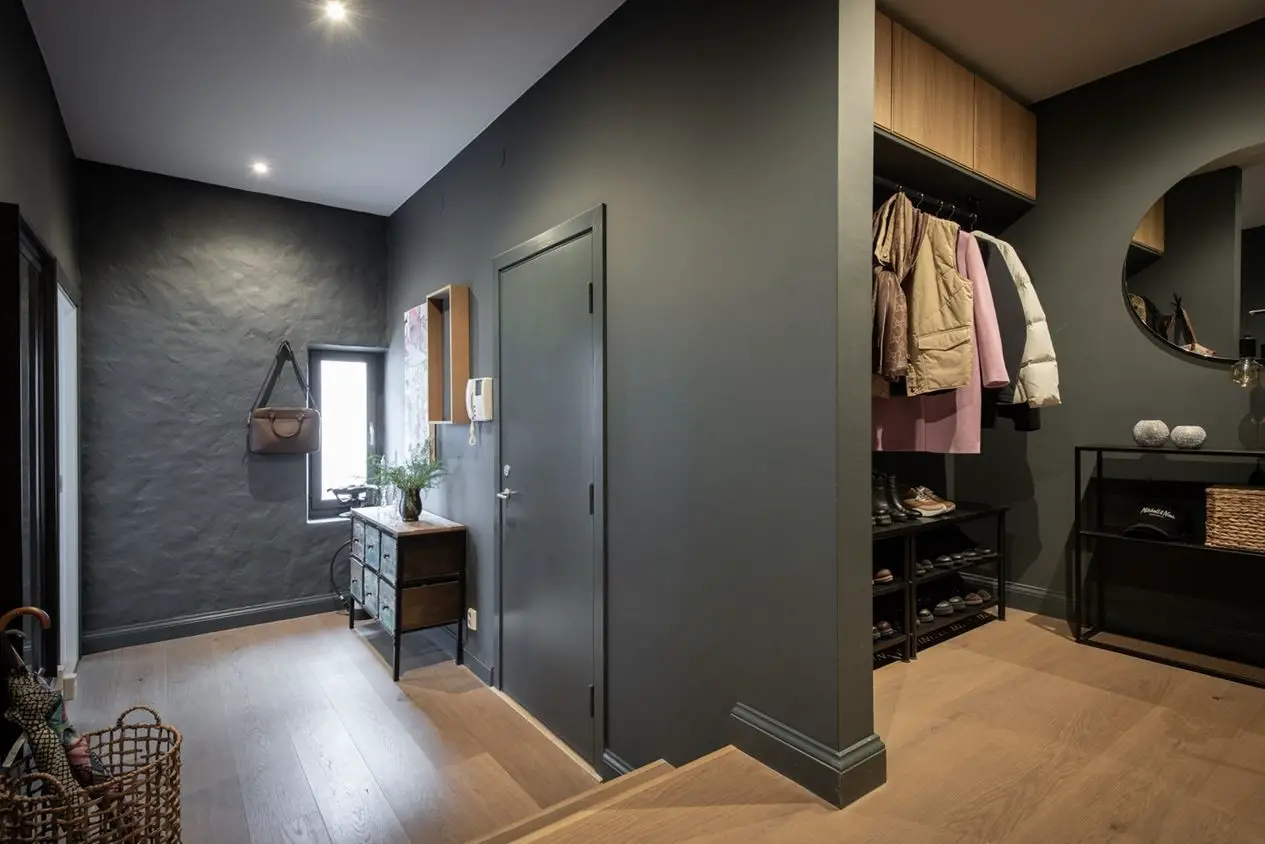 瑞典哥德堡绿色社区的现代家庭复式公寓-18