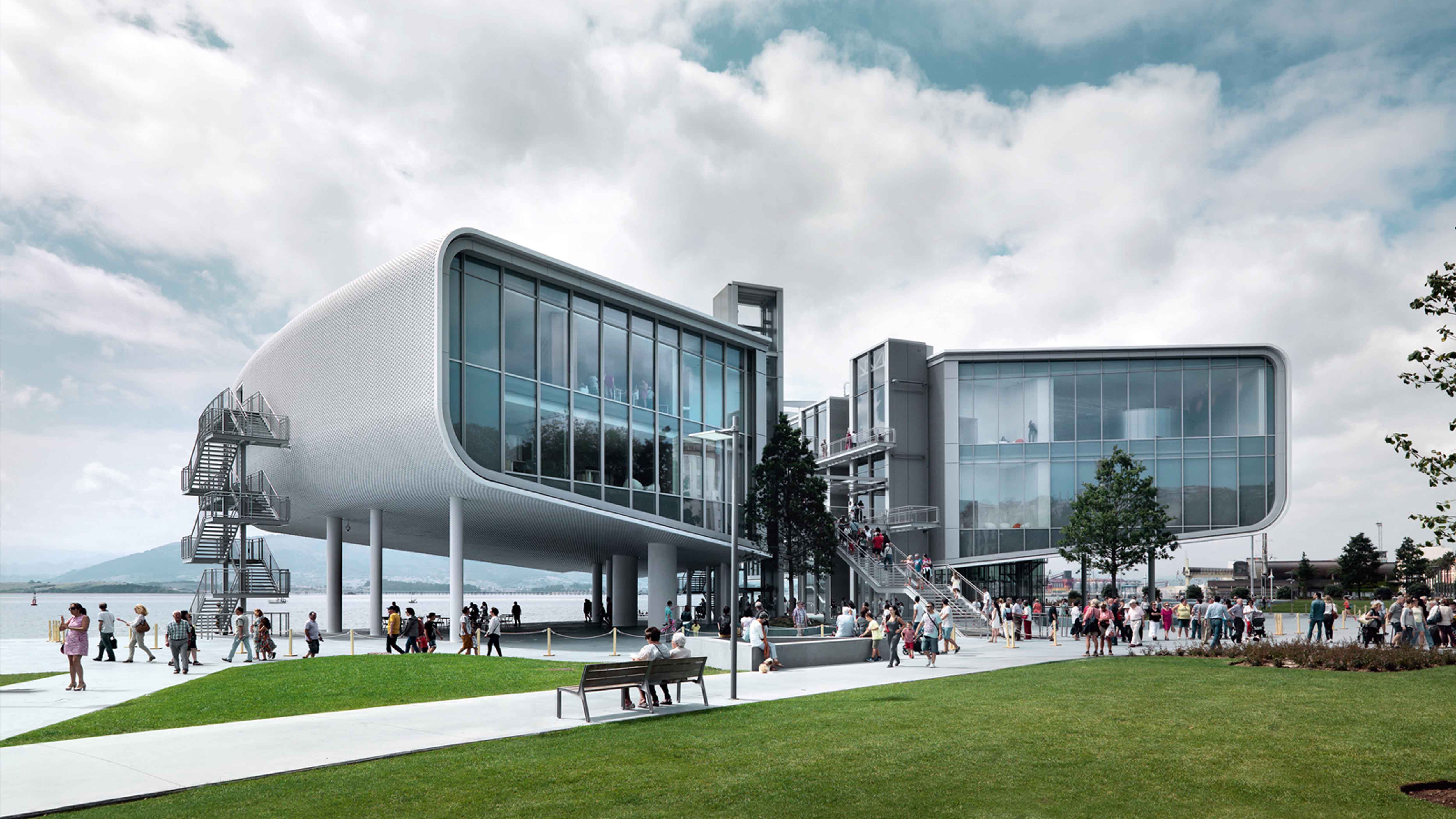 惊艳的海洋之城 | 桑坦德 Centro Botín 文化中心设计-0