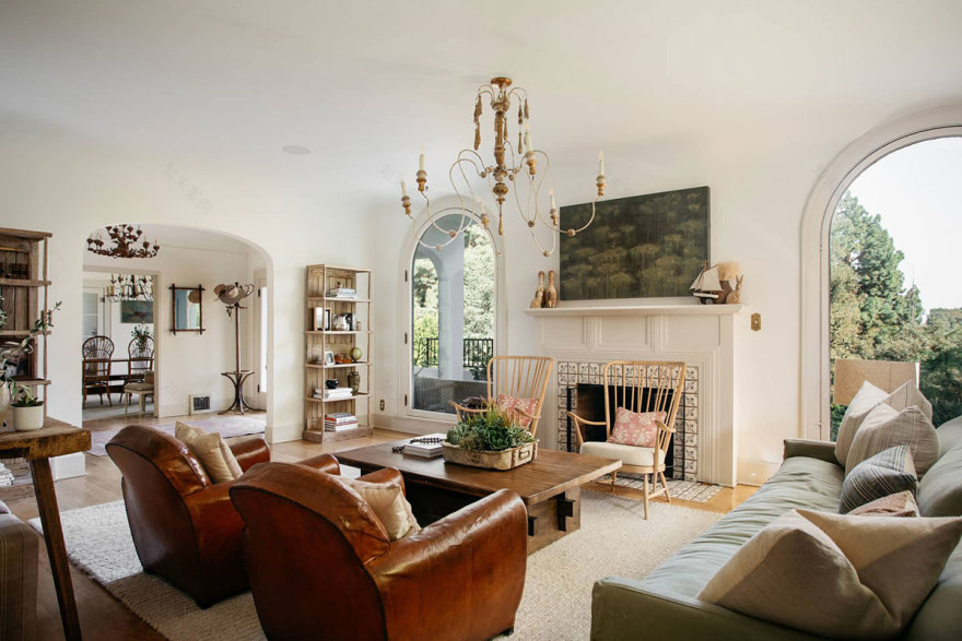 洛杉矶魅力西班牙别墅-7