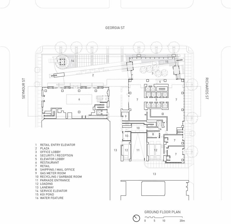 温哥华绿色商业住宅地标建筑丨Henriquez Partners Architects-25