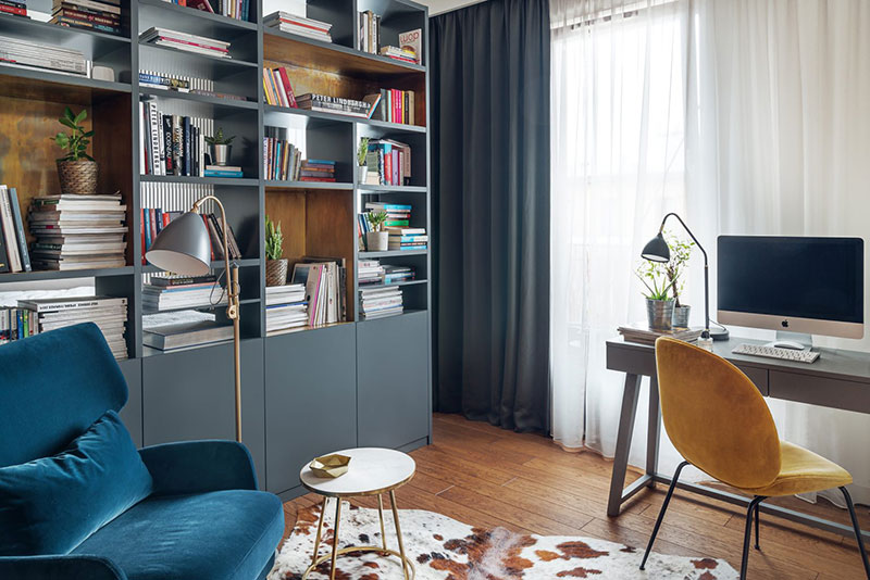 华沙名模夫妻的现代温馨小窝-11