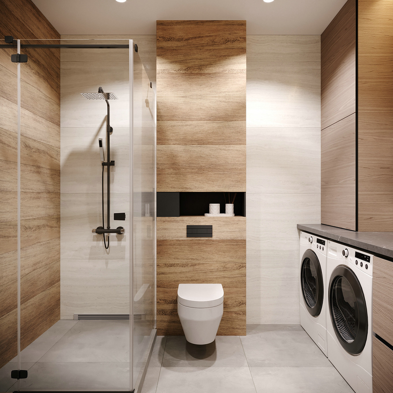 北欧原木的诗意生活——XX 项目生活空间设计-28