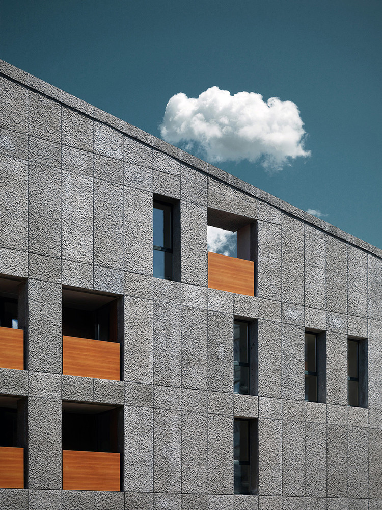 意大利城堡式社会住房设计-30