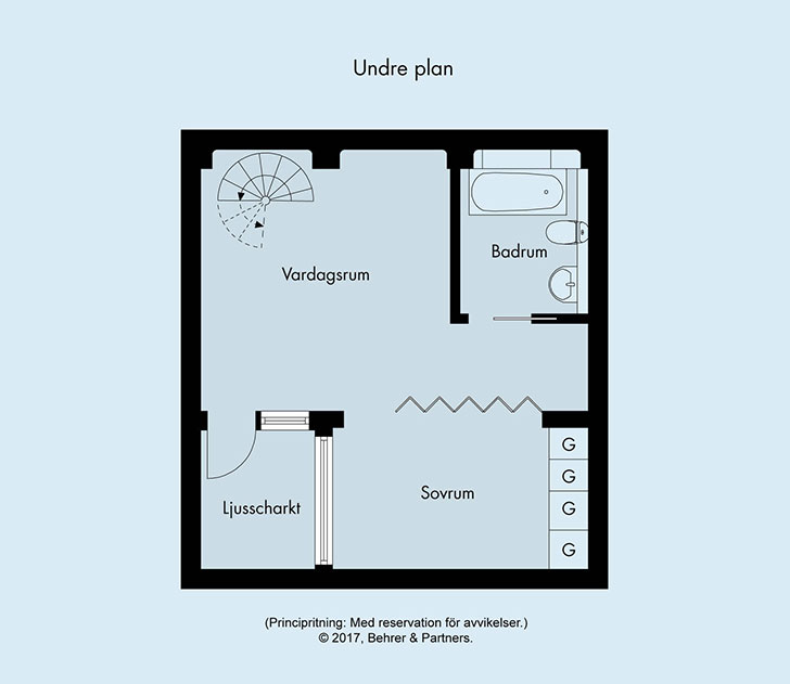瑞典白调双层公寓，演绎极简生活美学-16