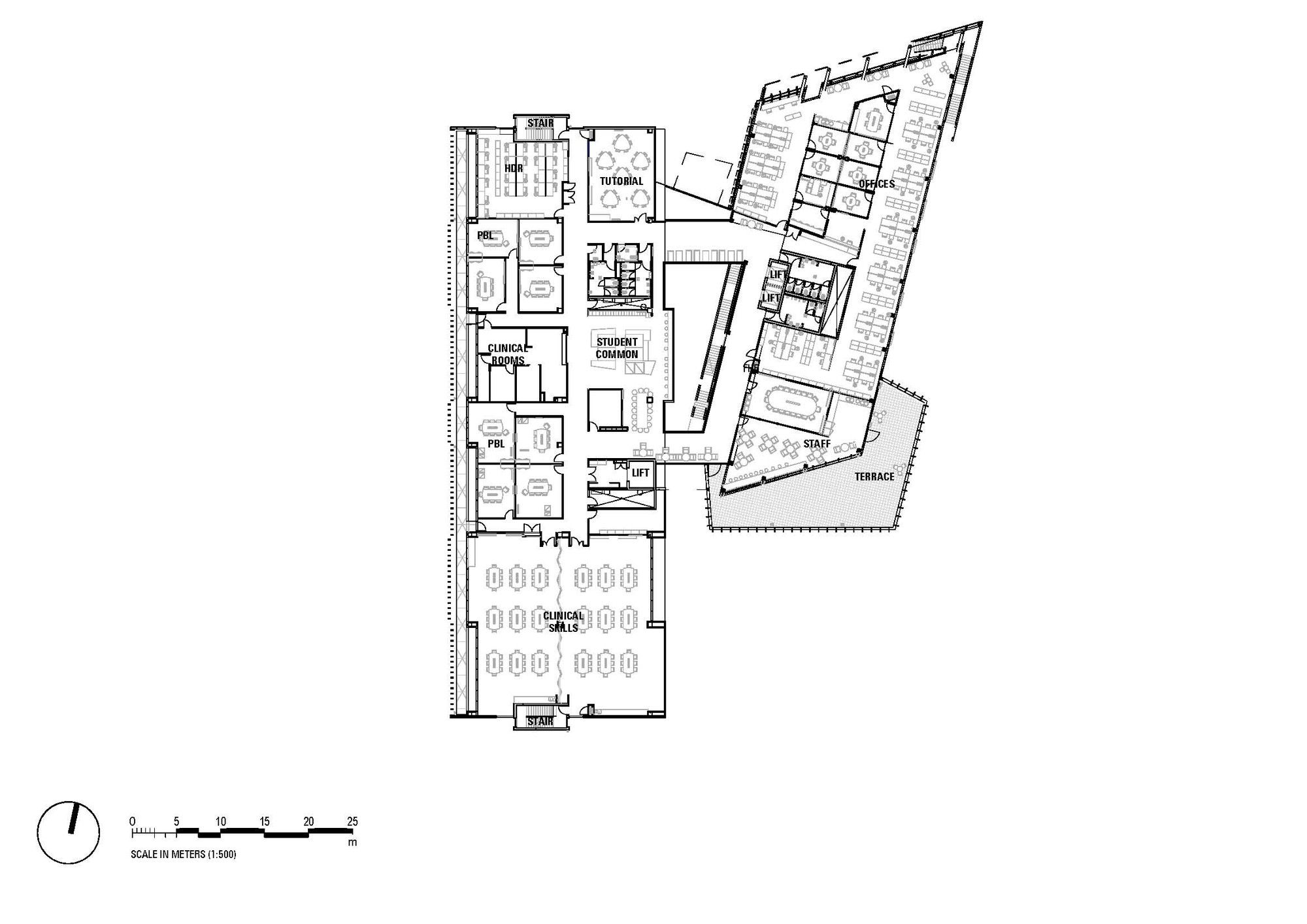 《Deakin University Regional Community Health Hub》自然采光与环保设计-47