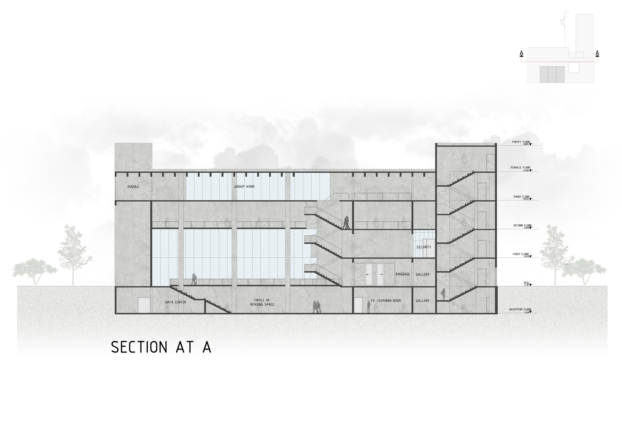 Wo·sen University 图书馆丨印度丨Designhaaus Solutions-43