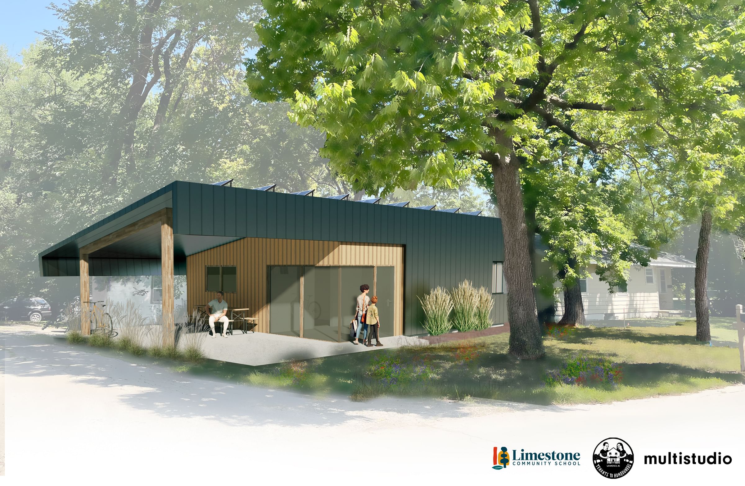 Lawrence四住宅支持性住房项目丨美国劳伦斯丨Multistudio-2