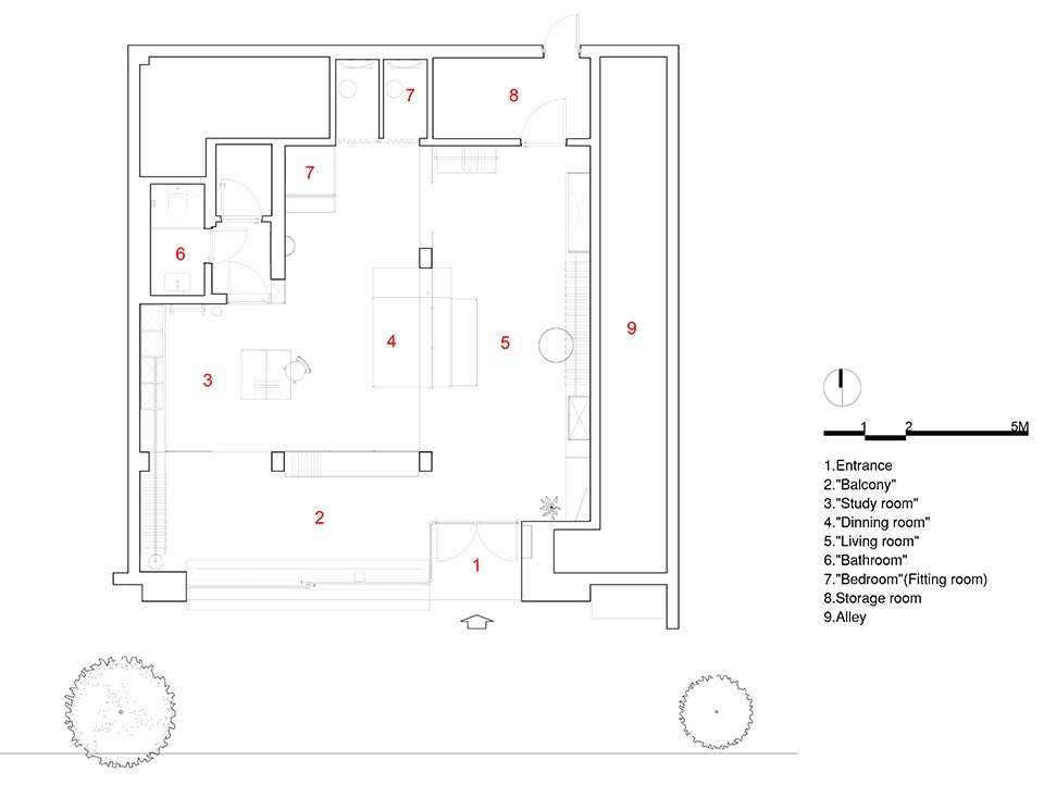 an action a day愚园路概念店,上海丨中国上海丨Woodo Studio(木斗设计)-43