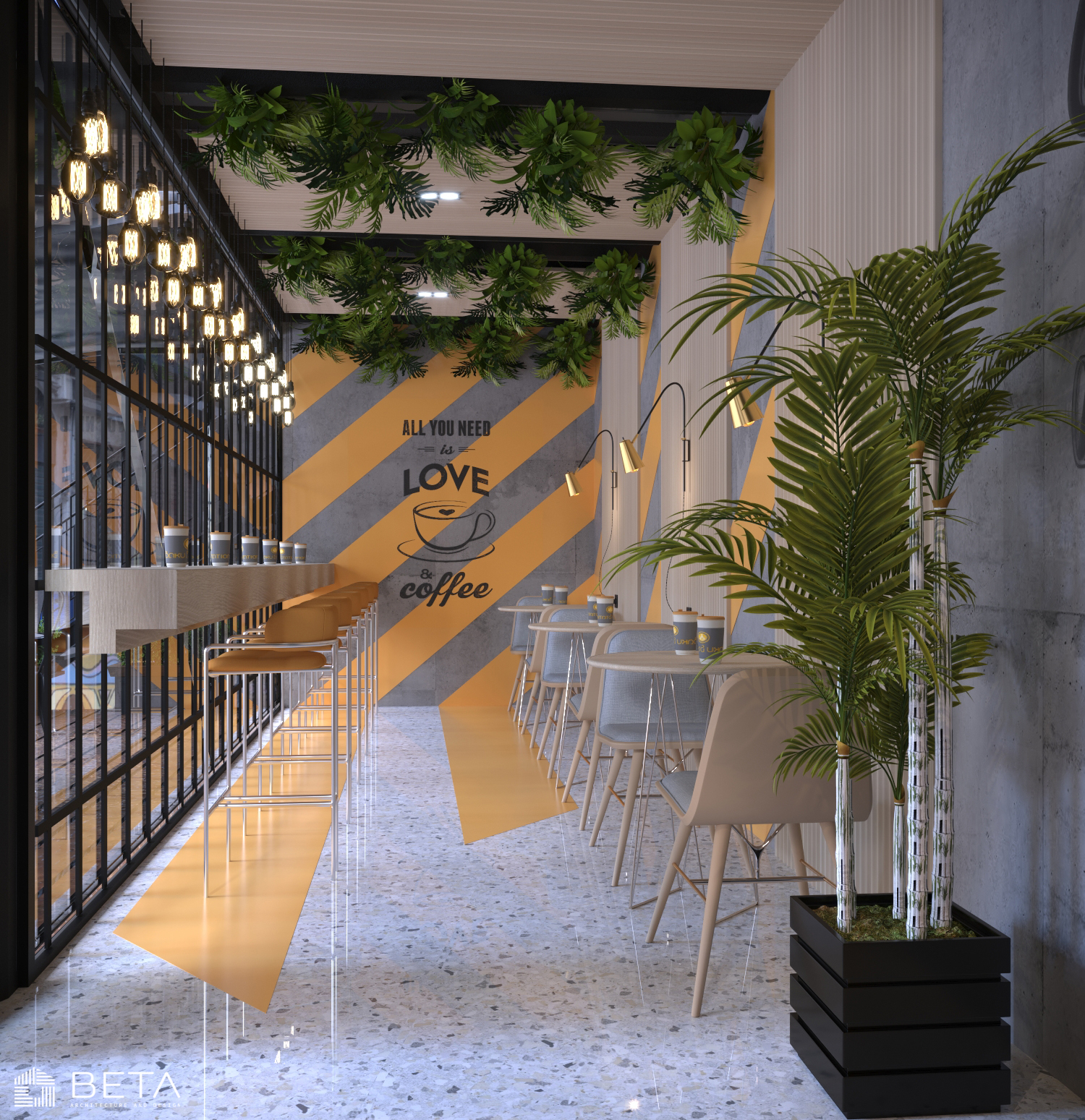 Baku station 咖啡馆室内设计-5