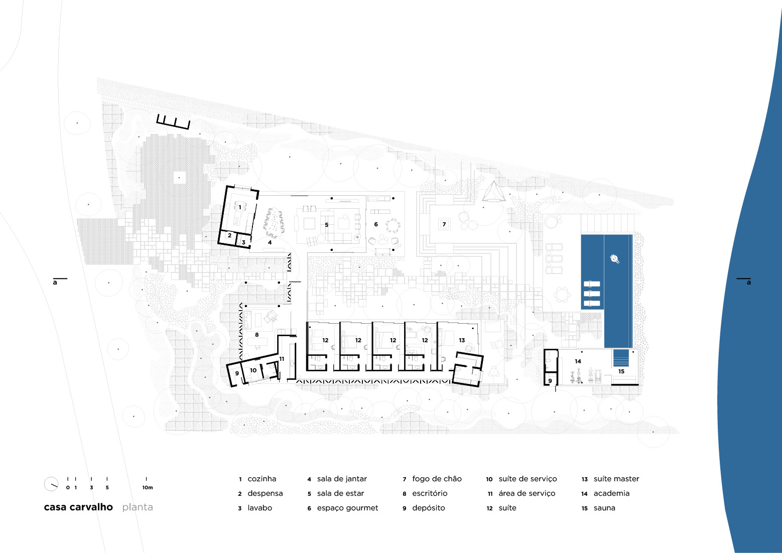 卡瓦略宅邸丨巴西丨FGMF-20