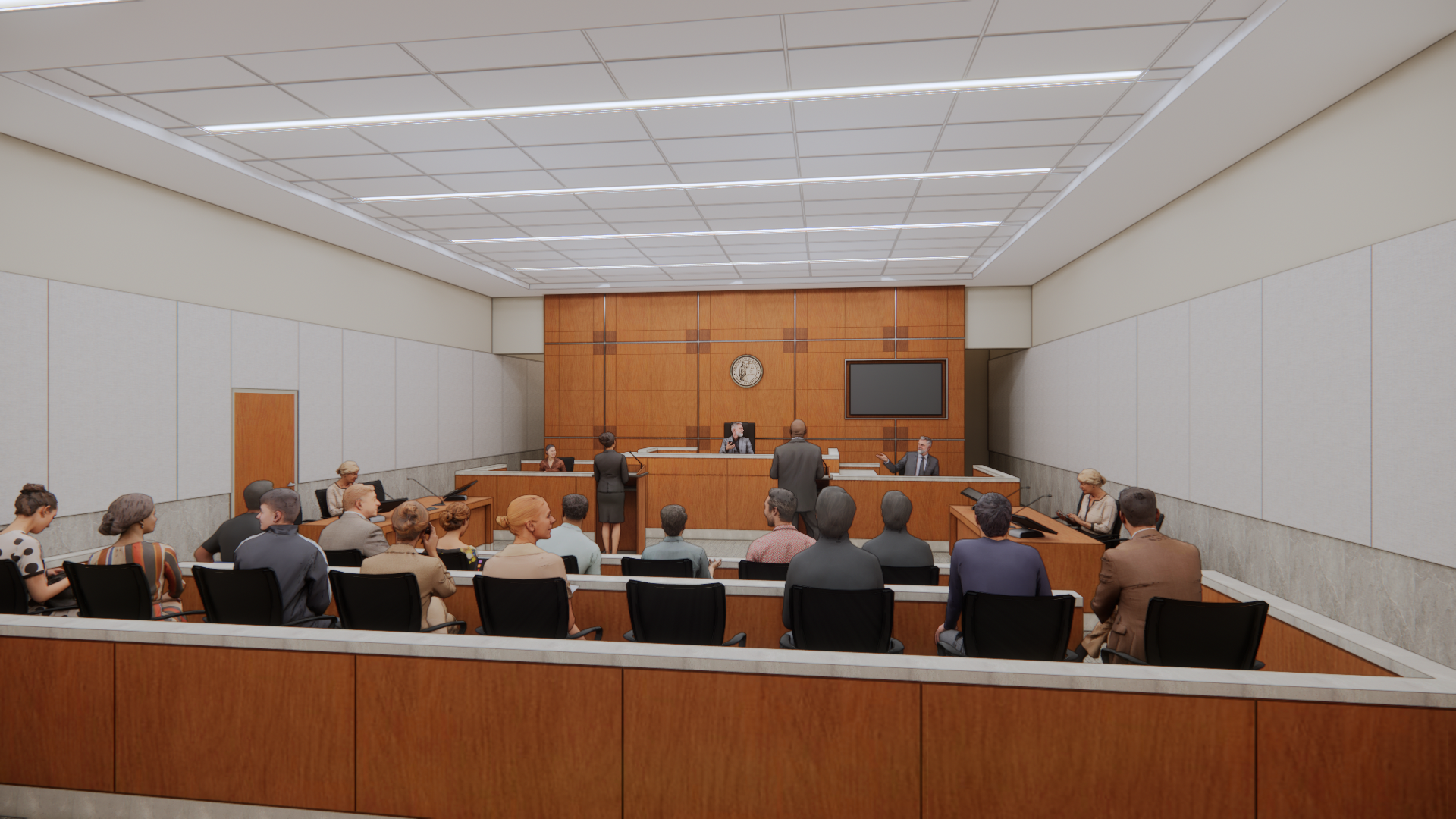 巴伦县司法中心丨美国-13