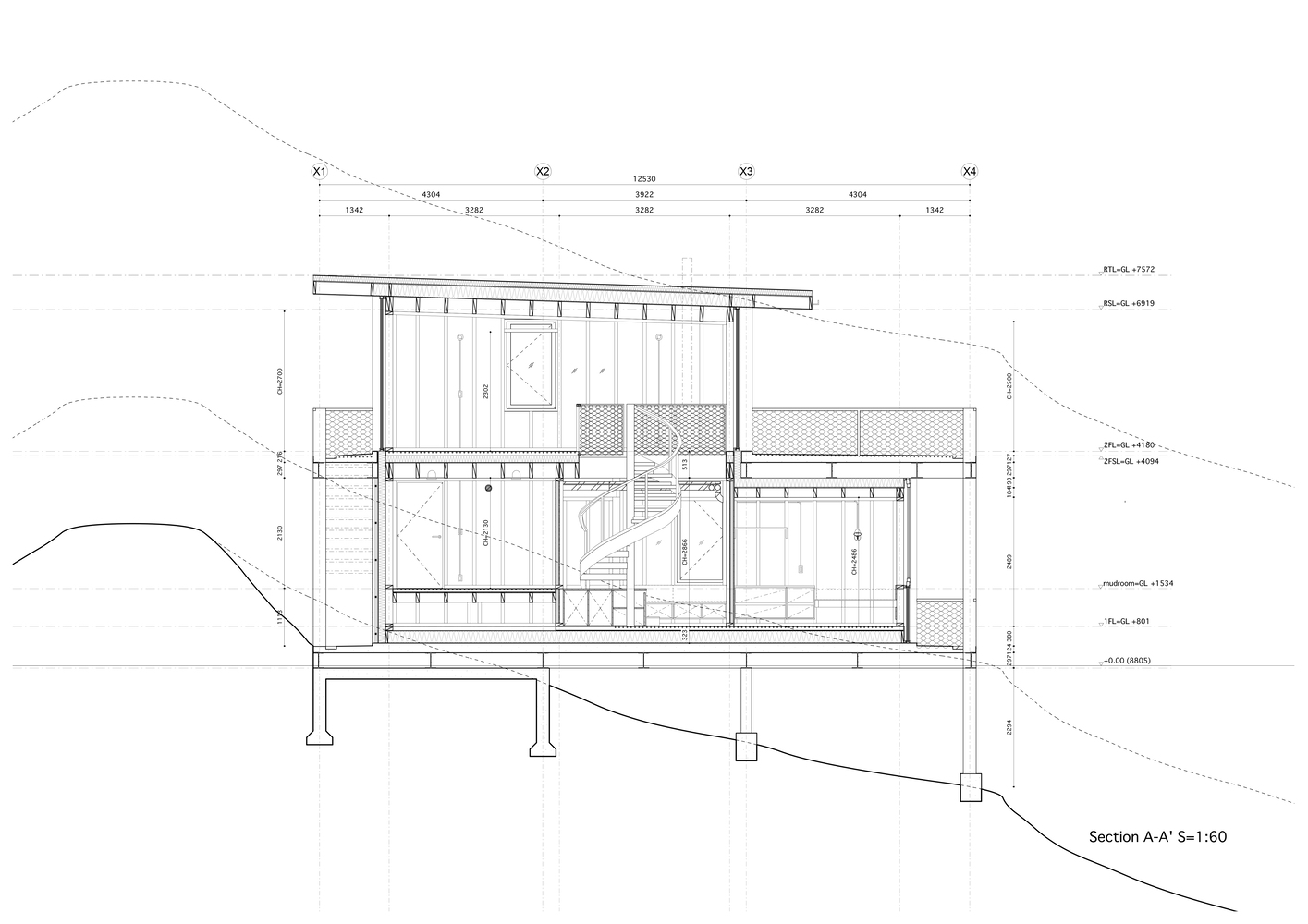 粉山木屋丨美国犹他丨Jo Nagasaka,Schemata Architects-29