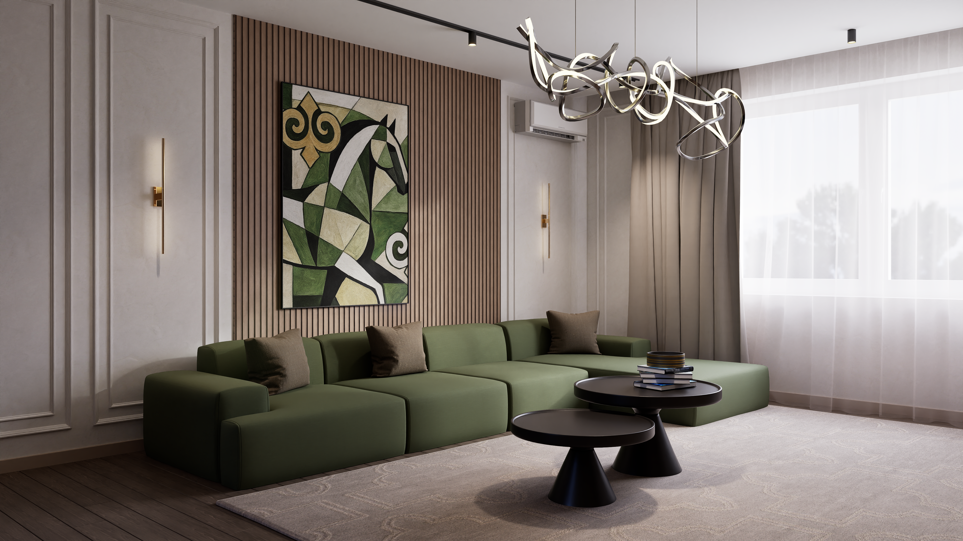 The modern livingroom design-0