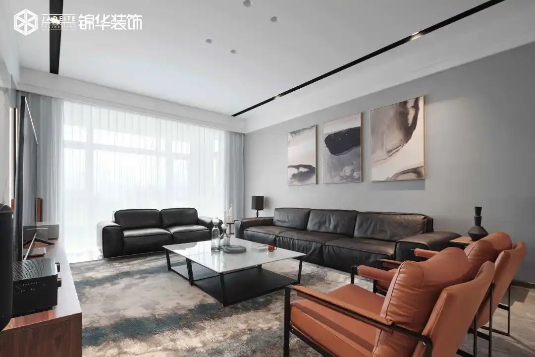 现代简约之家丨江苏锦华装饰-32