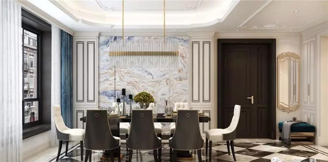 简欧遇上轻奢，打造精致典雅居住空间-9