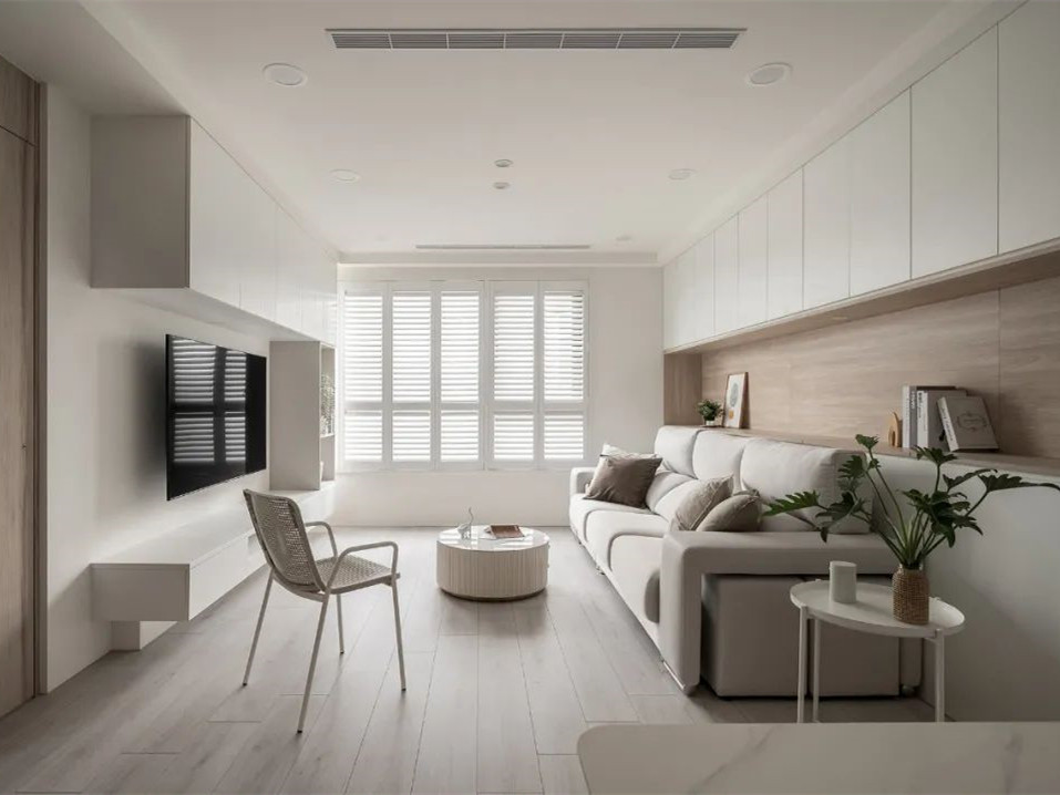 现代日式格调的居住空间-2