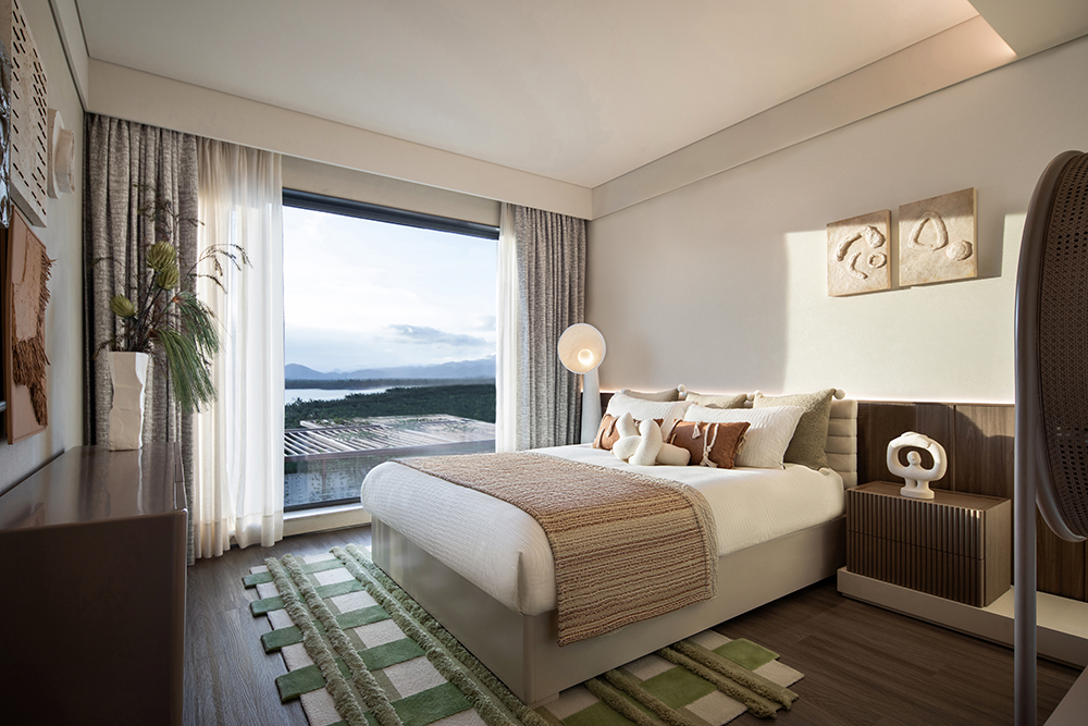 万宁·万华万岭麓湾上叠别墅样板间丨中国万宁丨深圳市盘石室内设计有限公司,万华室内设计中心-26