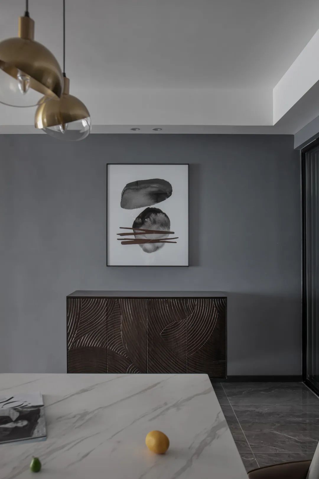 现代简欧风格的居住空间-18