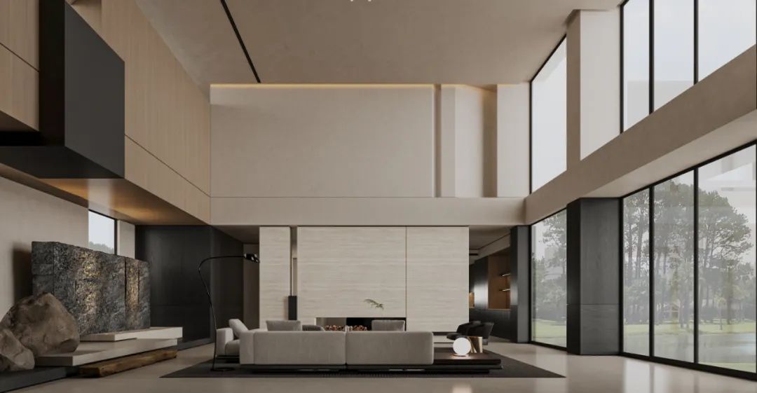 极简主义别墅豪宅空间设计丨中国临沂丨Yinji Space Design-22