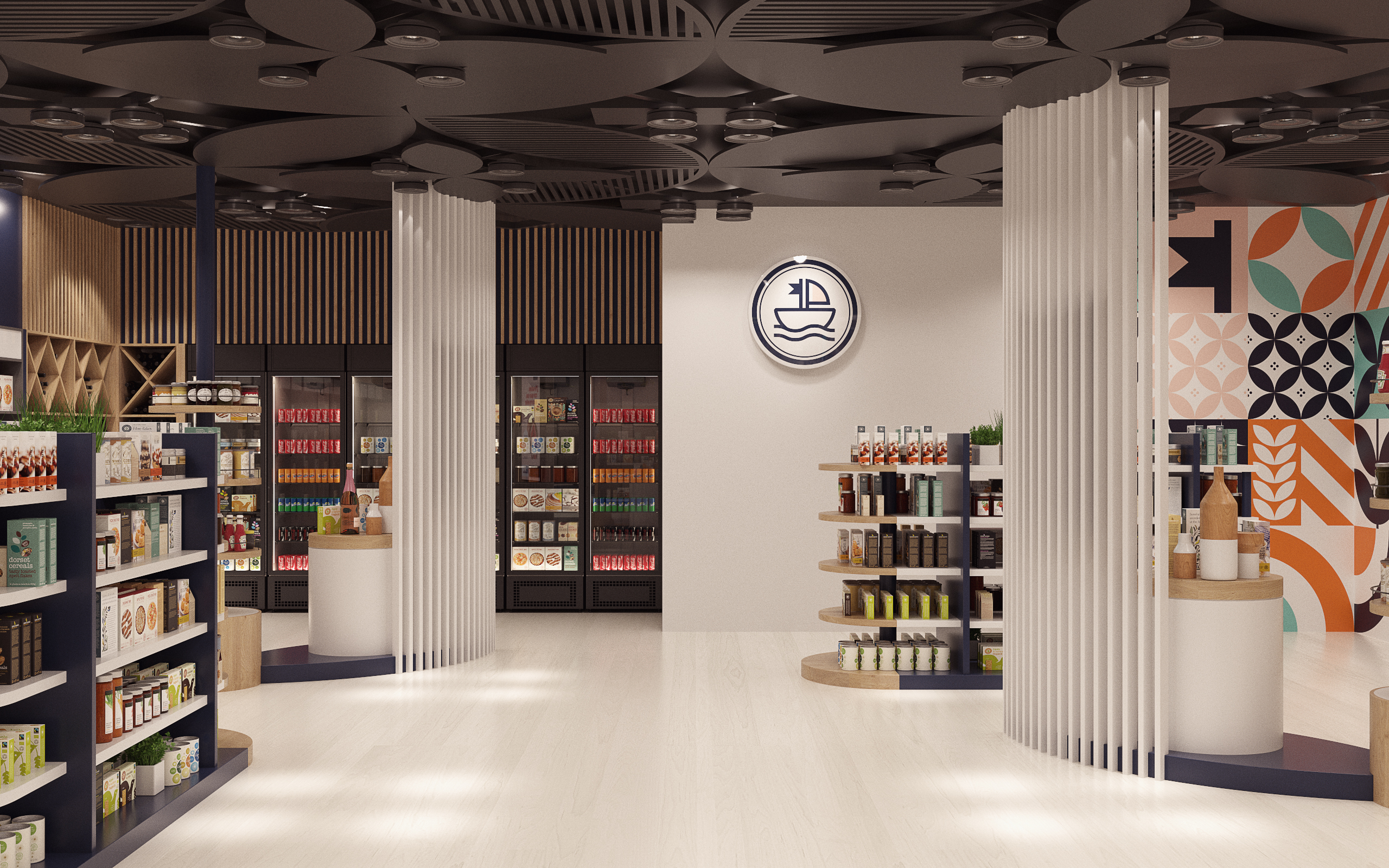 Las Camelias 食品店室内设计丨QMS Arquitectura-22