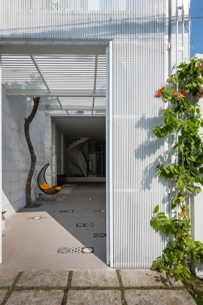 越南三代家庭宜居绿意住宅-29