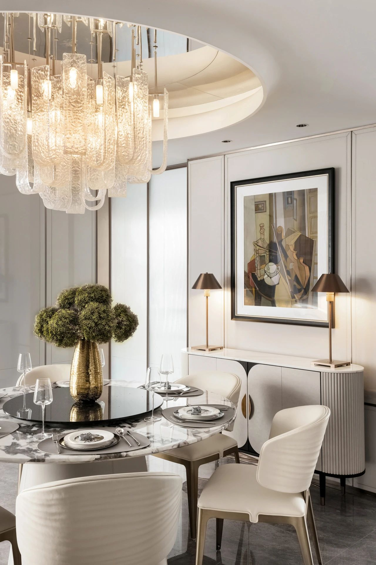 常州万科瑧湾汇 别墅豪宅丨中国常州丨李益中空间设计-37