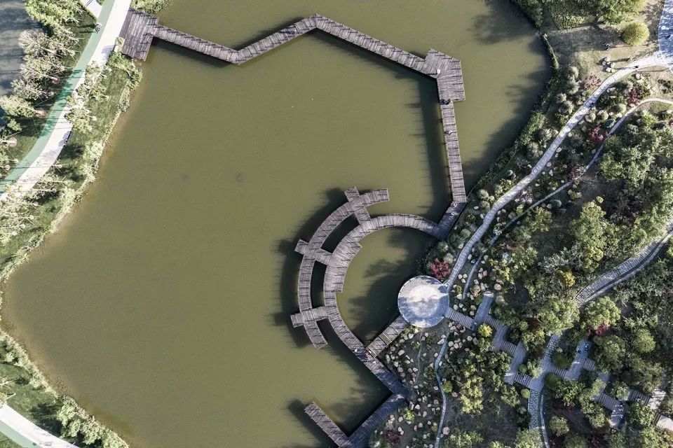 扬州三湾生态中心 | 古运河畔的绿色人文景区-8