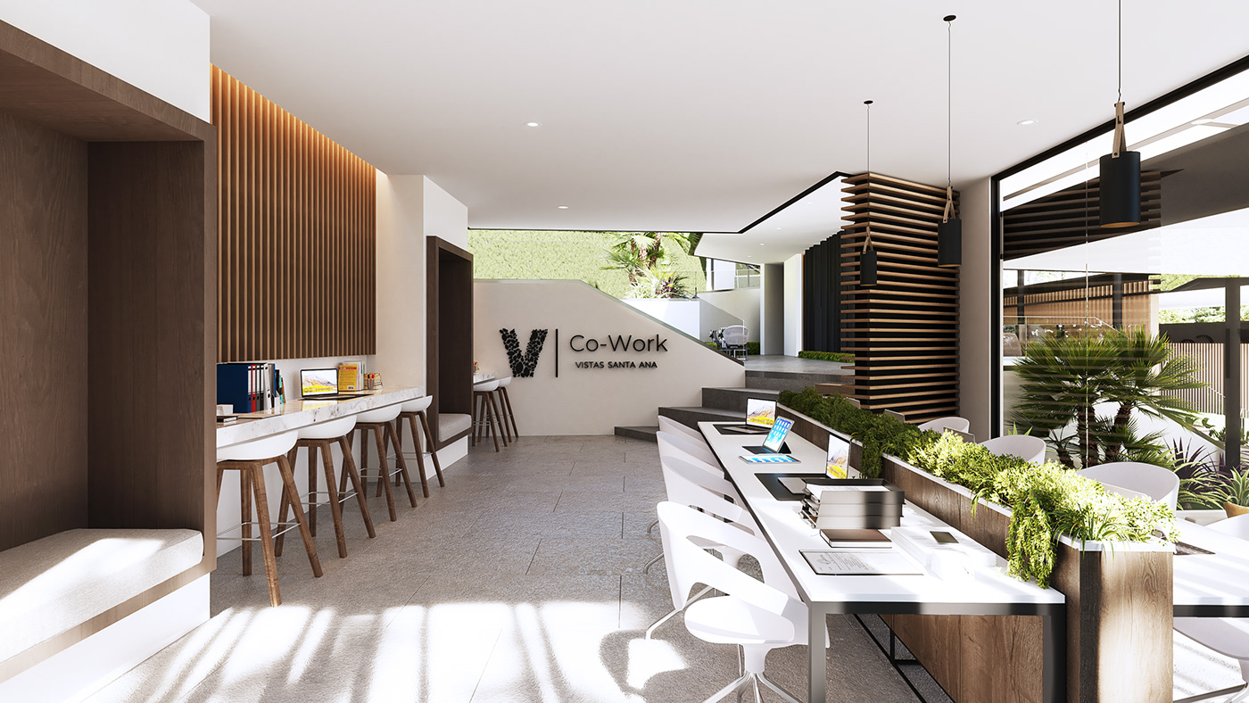 哥斯达黎加 VSA 社交区室内设计丨Angel Medina,Epic Green Bird-12