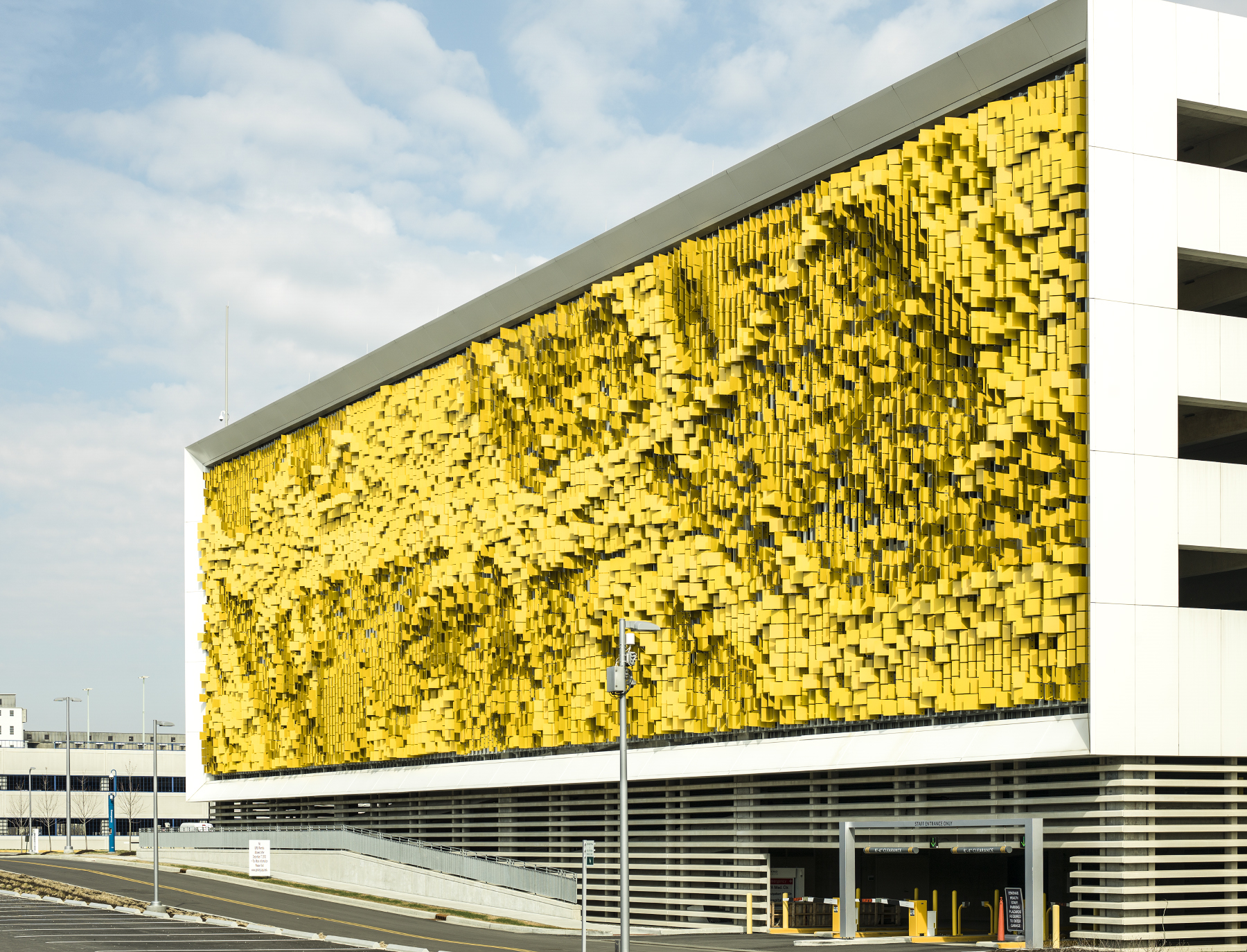 May / September Hospital Parking Structure Facade | Urbana / Rob Ley-14