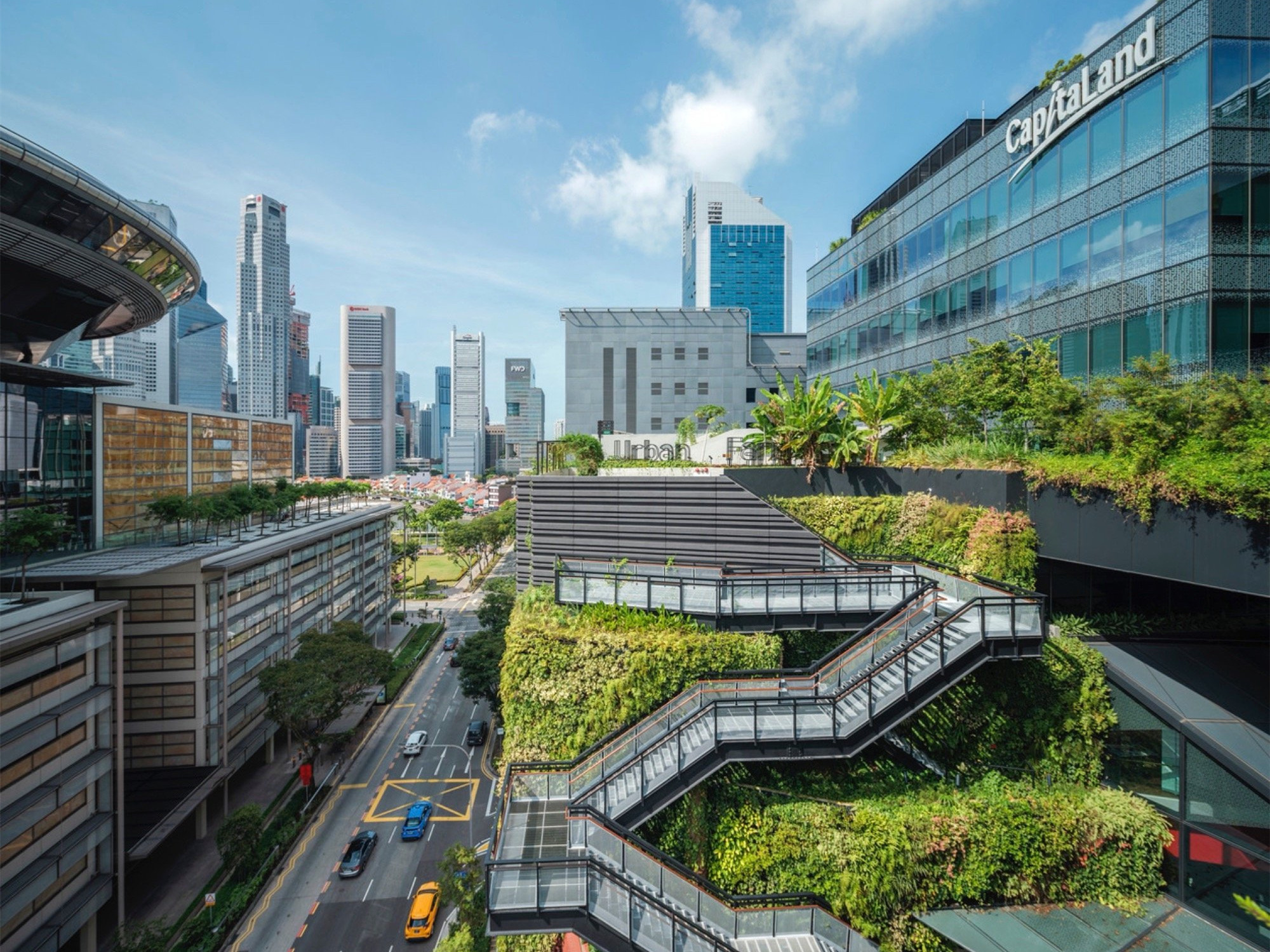 新加坡阜南购物中心周围景观丨grant associates 与 Woods Bagot 合作-2